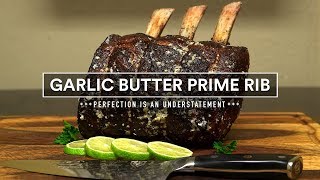 Garlic Butter PRIME RIB ROAST Sous Vide [upl. by Shaper824]