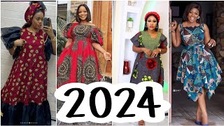 💃Mode Africaine 2024  Modèles robes pagne pour femme Boubou senegalaisAnkara styles🌈collection 31 [upl. by Kelula]