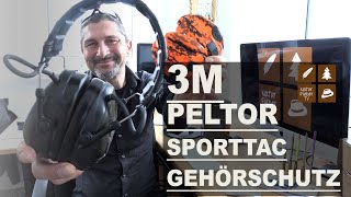 PRODUKTCHECK 3M PELTOR SPORTTAC  Elektronischer Gehörschutz [upl. by Mayworm378]