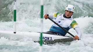 Jessica Fox secure C1 Victory gold in the Womens canoe slalom incredible moments [upl. by Victor]