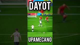 efootball24 ll Dayot Upamecano ll futbol ll futbal ll football game shorts trending youtubeshorts [upl. by Swithin]