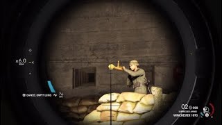 Sniper Elite 4 Deathstorm 3 montage kills [upl. by Nivlak]