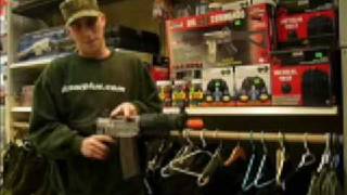 Swiss Arms Sig 552 Commando Automatic Airsoft Gun Demonstration [upl. by Nerty]