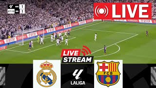 🔴 LIVE  Real Madrid vs Barcelona  El clásico LaLiga 202425  Full Match Streaming [upl. by Ahsaet]