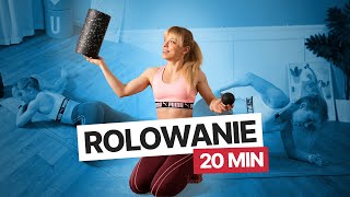 ROLOWANIE MIĘŚNI 20 MINUT 💕  IDEALNE PO TRENINGU  ROZLUŹNIJ SIĘ 😍  Codziennie Fit [upl. by Llevra]