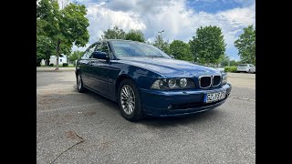 BMW 530i E39 MANUAL 170kW 231HP 4K60 TEST DRIVE POV – I6 Sound Acceleration amp Engine 30 [upl. by Garvin343]