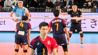 高橋藍 東山 vs 松本国際 第3セット 春の高校バレー2020男子準決勝 春高バレーボール Japan volleyball [upl. by Nikolia]