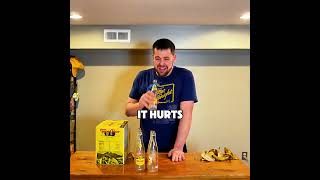 TopoChico and Banana no burp Challenge with Pro Eater Patrick Bertoletti [upl. by Oriel]