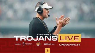 Trojans Live USC Footballs Lincoln Riley Kyron Hudson and Helena Sampaio [upl. by Nefen415]