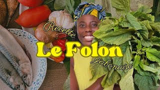 LÉGUMES AU POISSON FUMÉCUISINE GABONAISEFOLONAMARANTEVLITA😋🥘😋 [upl. by Ahsienak]