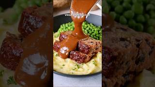 Vegan Meatloaf Recipe With Gravy [upl. by Jecoa126]