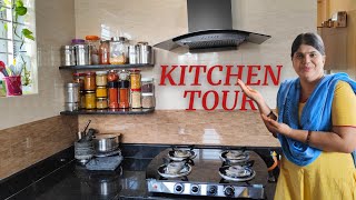 Kitchen Tour Kannada  My Dream Kitchen  ನನ್ನ ಕನಸಿನ ಅಡಿಗೆ ಮನೆ [upl. by Aliahkim33]