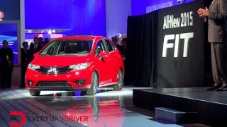 Heres the 2015 Honda FIT Reveal on Everyman Driver [upl. by Amron]