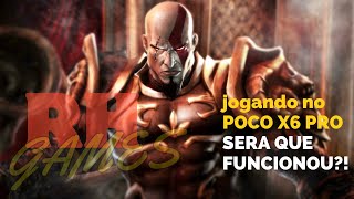 AO VIVO  GOD OF WAR 2  JOGANDO NO POCO X6 PRO [upl. by Nosnah330]