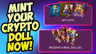 Hailary Arts Crypto Dollies NFT Review [upl. by Milde]