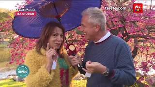 Lizy Tagliani y Marley en el Jardín Japonés  Por el Mundo 2018 [upl. by Morrie]