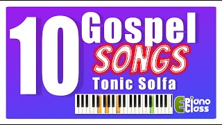 10 WORSHIPS SONGS TONIC SOLFA [upl. by Nirol]