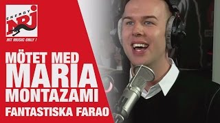 Farao möter Maria Montazami VAKNA MED NRJ [upl. by Sidran]