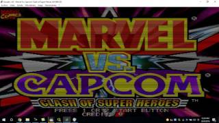 Como descargar y jugar Winkawaks 164  Coleccion de Marvel Super Heroes Vs Street Fighter Full PC [upl. by Edia]