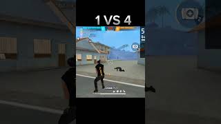 1 VS 4 🤡ATOMIX 🌚🥶tondegamer fouryoupage freefirehighlights [upl. by Milzie]