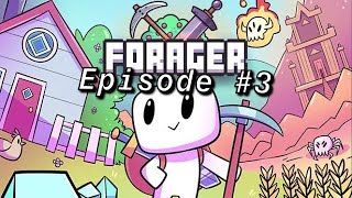 Forager ep3  fire pickaxe [upl. by Ayram]