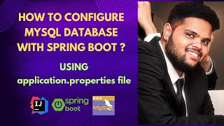 How to configure mysql with Spring Boot in applicationproperties file [upl. by Aelahc248]