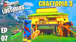 quotLost Isles” Craftopia LEGO Fortnite EP 07 [upl. by Essy]