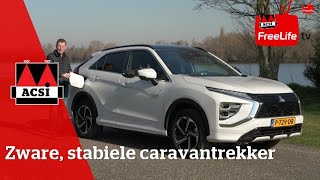 Mitsubishi Eclipse Cross zware maar zuinige plugin hybride trekauto [upl. by Shifrah]