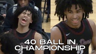 “RING ME‼️” DYLAN HARPER SNAPS FOR 40 BALL IN CHIP  Bosco vs St Peters Prep  Legacy Game‼️ [upl. by Rivi]