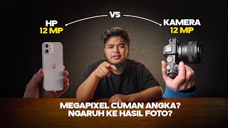 HP 12 Megapixels VS KAMERA 12 Megapixels BAGUSAN MANA [upl. by Aihsyn456]