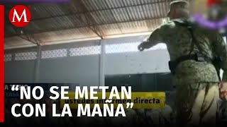 Difunden video del titular de la SEDENA pidió a soldados no estar coludidos con la delincuencia [upl. by Ocsinarf548]