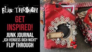 Get inspired FLIP THROUGH quotICH VERGESS DICH NICHTquot JUNK JOURNAL 1 [upl. by Nauqyt]