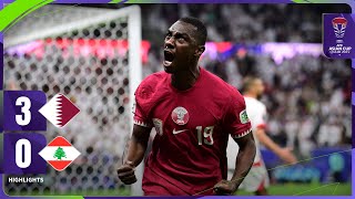 Full Match  AFC ASIAN CUP QATAR 2023™  Qatar vs Lebanon amp Opening Ceremony [upl. by Zoubek]