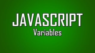 Learn JavaScript  3  Variables [upl. by Sydel]