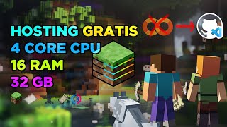 COMO HOSTEAR GRATUITAMENTE UN SERVIDOR DE MINECRAFT CON GITHUB CODESPACES 150 MODS SIN LAG [upl. by Whitaker]