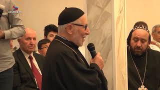 HH the Patriarch visited St Maria Syriac orthodox church in Tumba [upl. by Awhsoj]