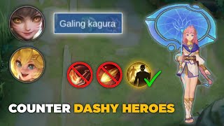 Do This Playstyle Against Super Dashy Heroes  KAGURA GAMEPLAY 2023 [upl. by Lareine]