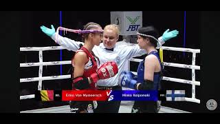 IFMA YWC 14 Final 2024  VAN WYMEERSCH Erika Belgium vs MKAIPOMAKI Minka Finland [upl. by Barny421]