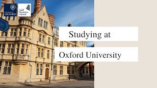 Studying at Oxford University [upl. by Zavala]