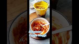 Schezwan Maggi  Cuppa Noodles  maggi maggie noodles noodlesrecipe snacks [upl. by Apul]