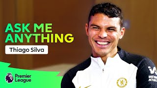 TOUGHEST OPPONENT AND BESTSMELLING PLAYER AT CHELSEA 😅  Thiago Silva  Ask Me Anything [upl. by Landel]