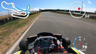 Karting 125 ROTAX MAX POV ONBOARD  GoPro Hero 9  Dunois Kart Track [upl. by Etheline]