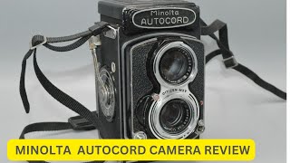 Minolta Autocord Camera Review [upl. by Constantina]