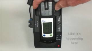 Dräger X am 2500 How to charge the battery  Rockall Safety [upl. by Klos]