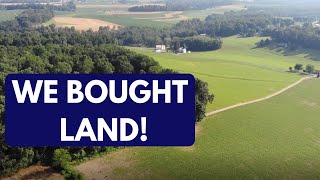 We bought 6 ACRES to build our own home Property Tour and Drone Footage [upl. by Fortuna]