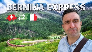 Bernina Express un viaggio panoramico Indimenticabile tra le Alpi Svizzere 🇨🇭 [upl. by Zetana]