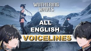 ALL English Voicelines for Rover  Wuthering Waves [upl. by Karilynn]