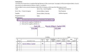 Accounting A Chapter 31 Video Lesson  Journalizing transactions in fivecolumn journal [upl. by Ylecara]