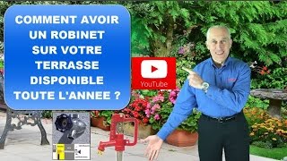 Comment Installer un robinet extérieur antigel sur votre terrasse [upl. by Circosta]