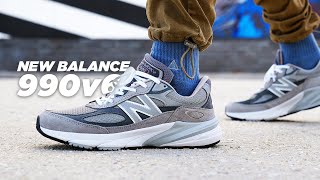 NEW BALANCE 990v6 Review amp On Feet [upl. by Ardnuaed]